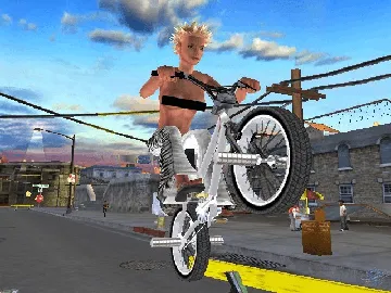 BMX XXX screen shot game playing